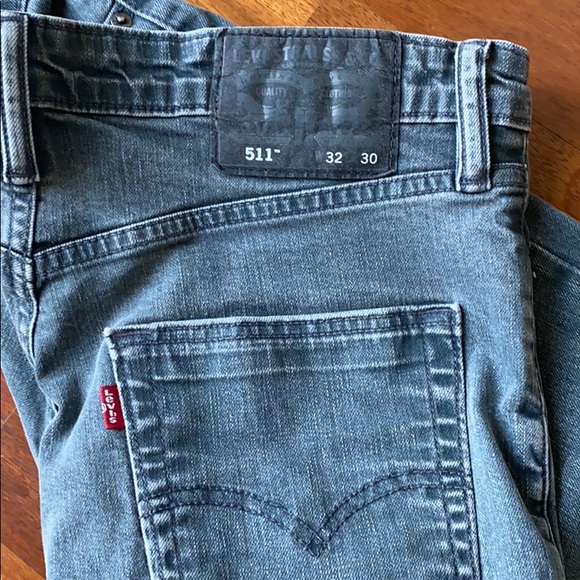 Levi’s 511 Gray Wash Jeans, 32 x 30 - Picture 3 of 7